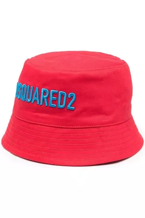 Dsquared2 Hats - Logo-embroidered bucket hat