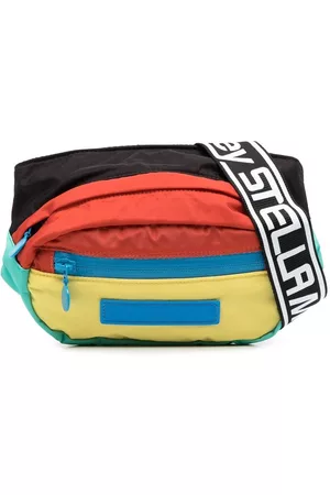 Stella McCartney Colour-block shoulder bag - Black