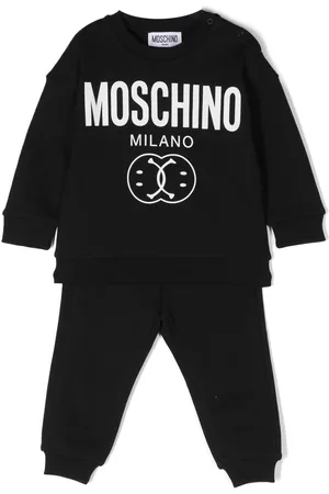 Moschino Sets - Logo-print tracksuit set - Black