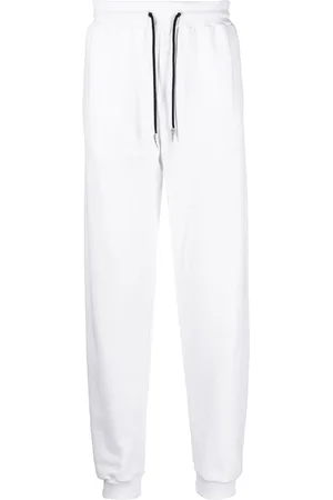 Roberto Cavalli Logo-print cotton track pants