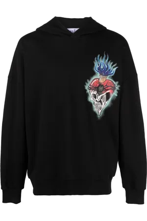 Philipp Plein Love graphic-print hoodie