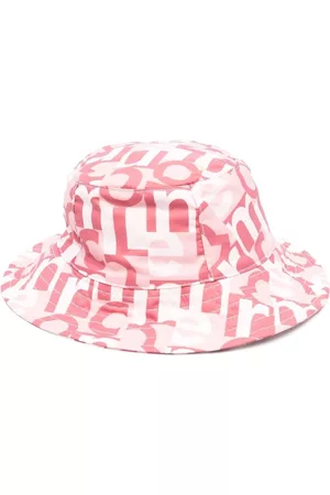 Moncler Hats - Monogram-print bucket hat - Pink