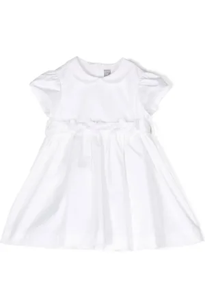 Il gufo Bow-detail flared dress
