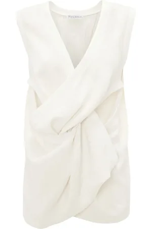 J.W.Anderson Twist-front sleeveless top