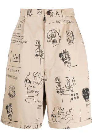 JUNYA WATANABE Basquiat-style chino shorts