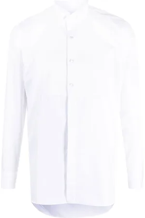 LARDINI Wing-collar tuxedo shirt