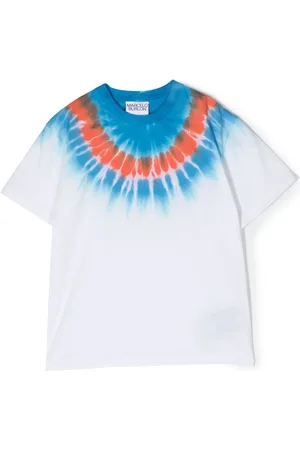 MARCELO BURLON Tie-dye cotton T-shirt