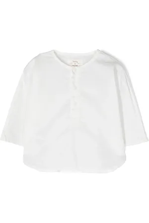 TEDDY & MINOU Crop-sleeve shirt
