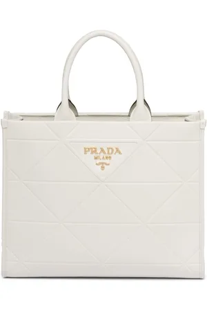 Prada Medium Symbole leather tote bag
