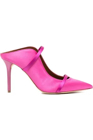 MALONE SOULIERS Pointed-toe strappy mules