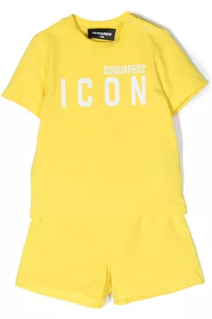 Dsquared2 Sets - Icon-print tracksuit set - Yellow