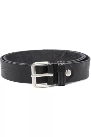Paolo Pecora Belts - Metallic-buckle belt - Black