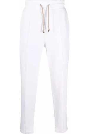 Brunello Cucinelli Pre-owned drawstring track pants - Neutrals