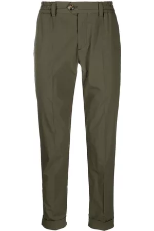 PT Torino Slim-fit tailored trousers - Green