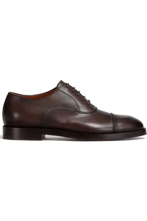 Ermenegildo Zegna Torino leather Oxford shoes