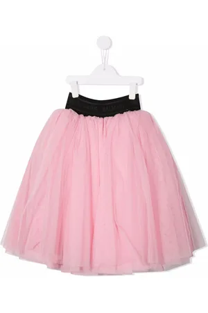 Balmain Logo-waistband tutu