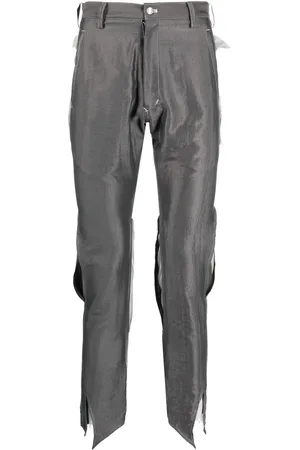 Sulvam Slim cut-out trousers