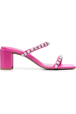 By Far Tanya crystal-embellished 70mm sandals