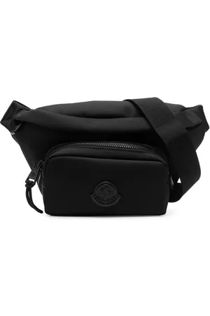 Moncler Men Bags - Durance logo-patch belt bag - Black