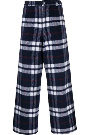 Natasha Zinko Plaid-check print trousers