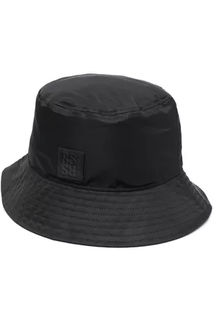 RAF SIMONS Men Hats - Logo-patch bucket hat - Black