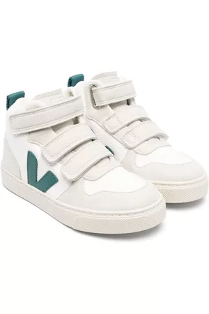 Veja Touch-strap high-top sneakers - White