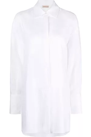 BLANCA Women Casual Dresses - Oversized mini shirtdress - White