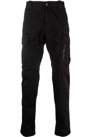 C.P. Company Men Cargo Pants - Slim cargo trousers - Black