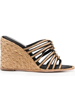Paloma Barceló 105mm raffia espadrilles
