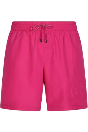 Dolce & Gabbana Embossed-logo swimming shorts