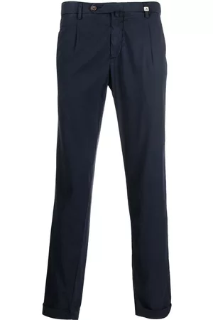 MYTHS Men Chinos - Slim-fit chino trousers - Blue