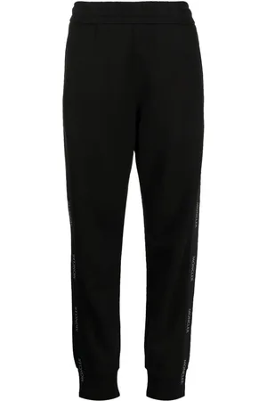 Moncler Logo-tape cotton track pants