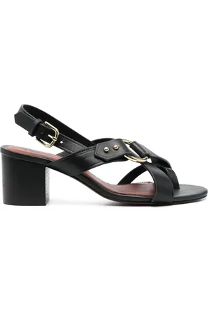 Soeur Low-block heel sandals
