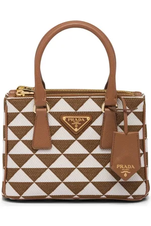 Prada Symbole embroidered mini bag