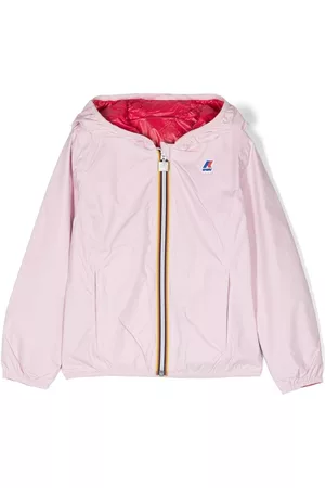 K-Way Two-tone reversible rain jacket - Pink