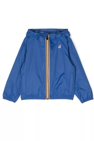K-Way Le Vrai hooded zip jacket - Blue