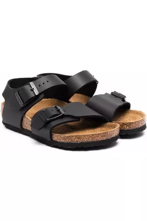 Birkenstock Sandals - Multi-strap leather sandals - Black
