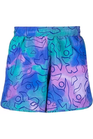 Isabel Marant Abstract-print swim shorts - Multicolour