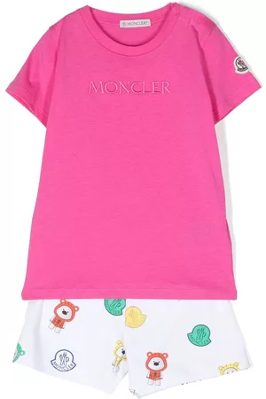 Moncler Sets - Jersey cotton set - Pink