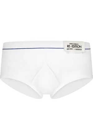 Dolce & Gabbana Brando logo-waistband ribbed briefs