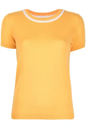 Paule Ka Contrast stitching jumper