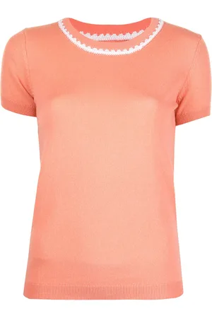 Paule Ka Contrast stitching jumper