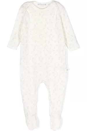 BONPOINT Catia floral-print pyjamas - White