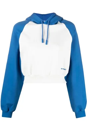 SUNNEI Logo-print panelled hoodie