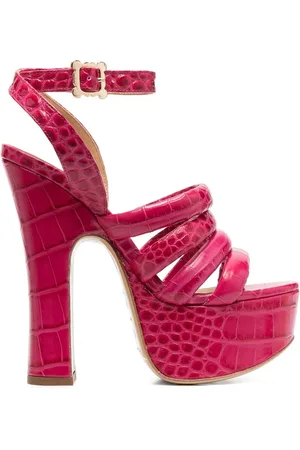 Vivienne Westwood 150mm crocodile platform sandals
