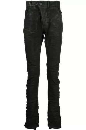 11 BY BORIS BIDJAN SABERI Men Skinny Jeans - Slim-cut denim jeans - Black