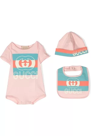 Gucci Bodysuits & All-In-Ones - Logo-print bodysuit set - Pink