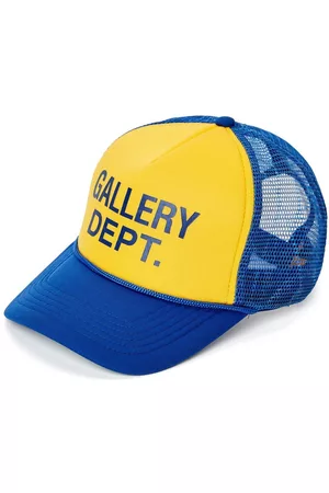 GALLERY DEPT. Logo-print trucker cap - Blue