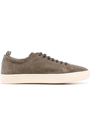 Officine creative Low-top suede sneakers
