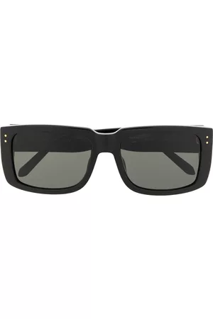 Linda Farrow Square Sunglasses - Square frame sunglasses - Black